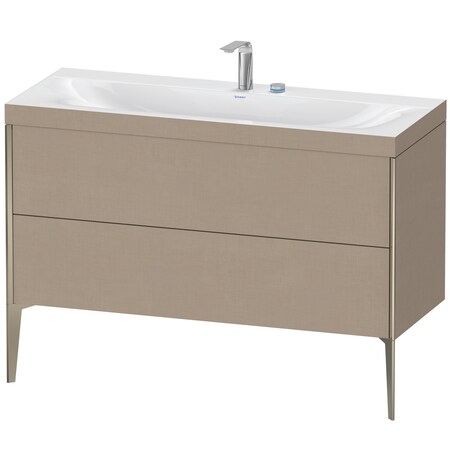 Duravit Xviu C-Bonded Floorstanding Vanity Linen XV4712EB175C